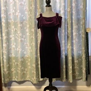 Preowned Nanette Lepore velvet dress sz4